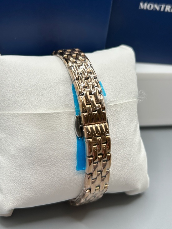 Montres Prestige Rose Gold Crystal Watch main image 6